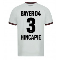 Pánský Fotbalový dres Bayer Leverkusen Piero Hincapie #3 2023-24 Venkovní Krátký Rukáv